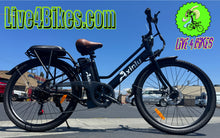 Load image into Gallery viewer, Electric City Bike For Two | 22mph 36V 13Ah | 50 Mile Rage Black