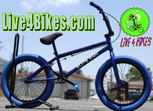 Load image into Gallery viewer, Elite BMX Destro Blue Demon Freestyle Bicycle 20&quot; -Live4Bikes