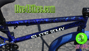 Elite BMX Destro Blue Demon Freestyle Bicycle 20" -Live4Bikes