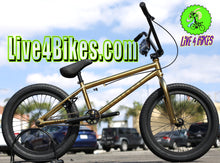 Load image into Gallery viewer, Elite BMX Destro Gold Freestyle Bicycle bike 20&quot; -Live4Bikes