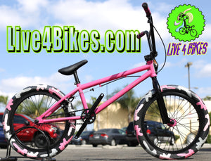 Elite BMX Destro Pink Camo 20" bicycle -Live4Bikes