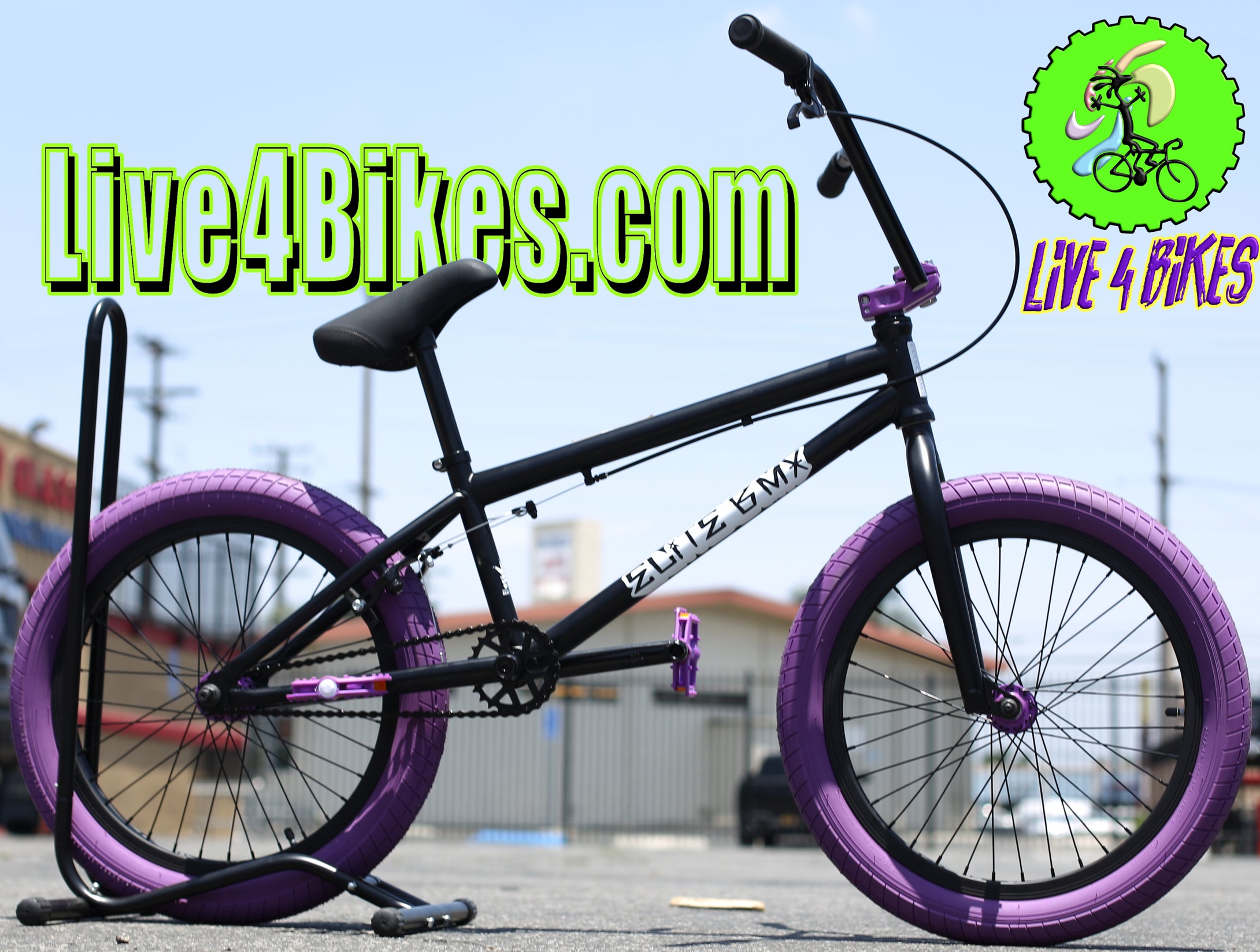 Elite BMX Destro Purple Blast Freestyle bike Bicycle 20