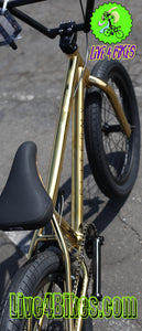 Elite BMX Destro Gold Freestyle Bicycle bike 20" -Live4Bikes