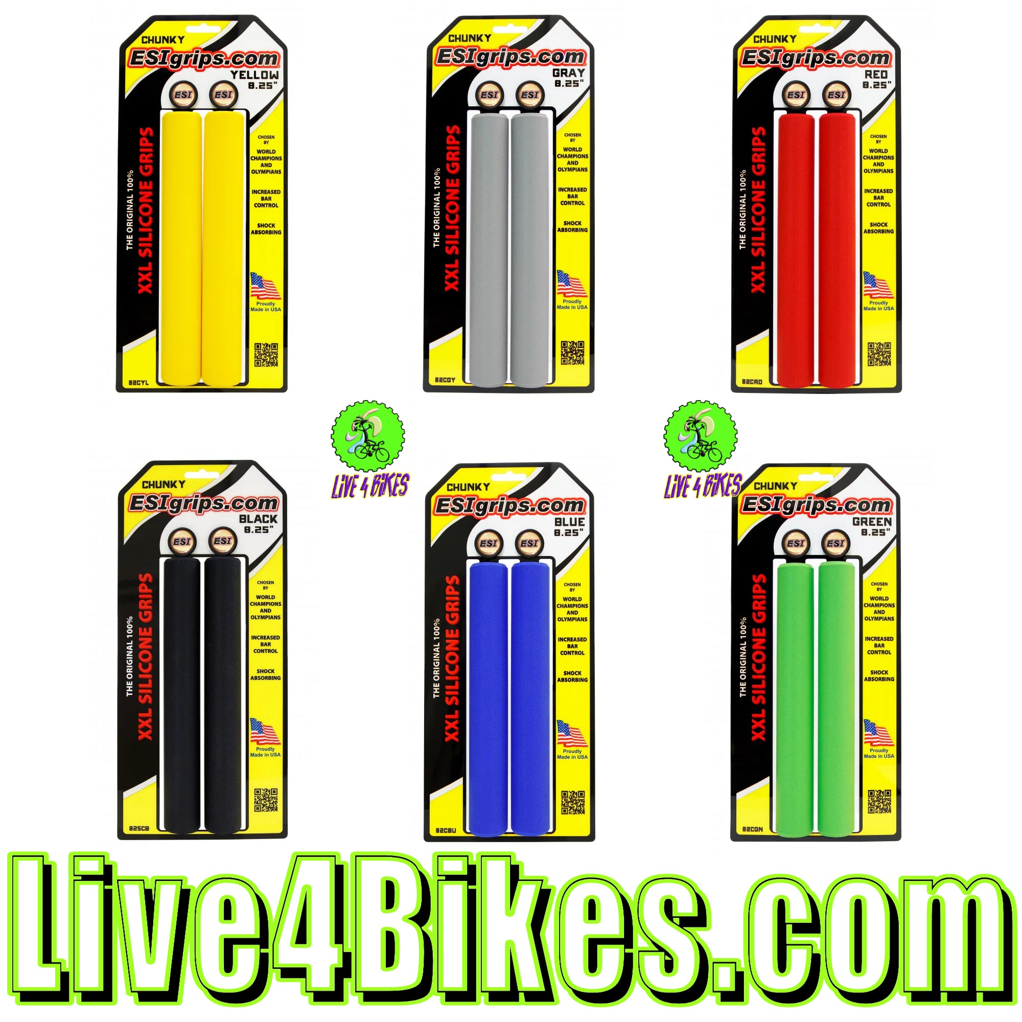 GALINDO:SUPER BIKE GRIPSイエロー/125mm/135mm GALINDO:SUPER BIKE GRIPSイエロー/125mm/135mm