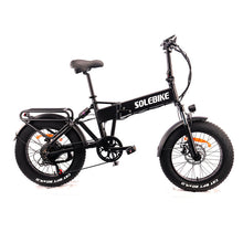 Load image into Gallery viewer, Solebike Fat Tire Folding 500w 48v Electric Ebike