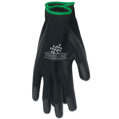 F/Line Gloves,Mechanic'S Grip Small/Med,Black/Green Mechanic'S Grip Gloves Finish Line Tools