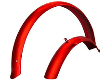 Load image into Gallery viewer, Firmstrong 26" Front and Rear Fender Set - Red