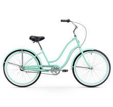 Load image into Gallery viewer, Firmstrong Siren 26" 3-Speed Women's Beach Cruiser Bike - Green