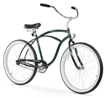 Load image into Gallery viewer, Firmstrong Urban Man 26" Men's Beach Cruiser Bike - Dark Green