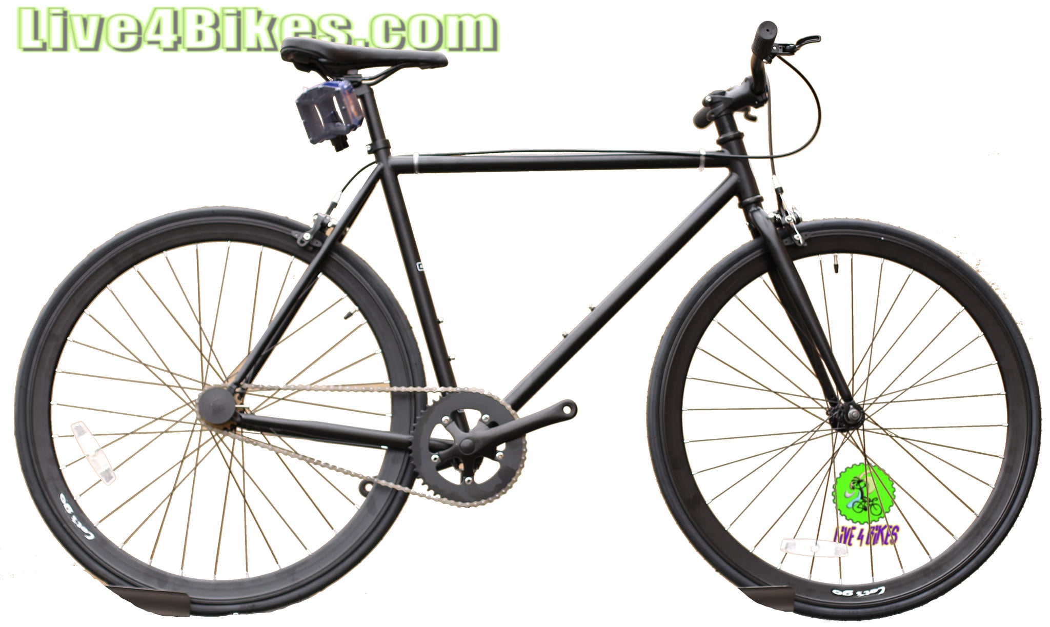 Black Fixie Single speed bike bicycle