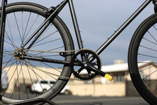 Load image into Gallery viewer, Fixie Bike |Gray Golden Cycles Asphalt