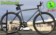 Load image into Gallery viewer, Fixie Bike |Gray Golden Cycles Asphalt