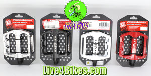 Free Agent Aluminum Bicycle Platform 1/2 Pedals Black  - Live4Bikes