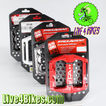 Load image into Gallery viewer, Free Agent Aluminum Bicycle Platform 1/2 Pedals Black  - Live4Bikes