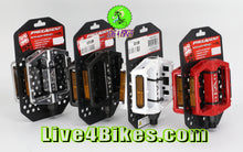 Load image into Gallery viewer, Free Agent Aluminum Platform Bicycle Pedals 9/16 Black -Live4Bikes