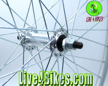 Load image into Gallery viewer, 700c Alloy Front Wheel 36 Spoke Chrome
