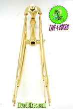 Load image into Gallery viewer, 26 Lowrider Classic Spring Fork 1 Inch Gold