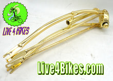 Load image into Gallery viewer, 26 Lowrider Classic Spring Fork 1 Inch Gold