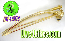 Load image into Gallery viewer, 26 Lowrider Classic Spring Fork 1 Inch Gold