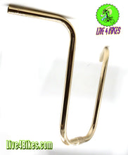 Load image into Gallery viewer, U  Handlebar 15in 25.4mm Gold
