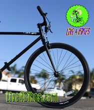Load image into Gallery viewer, Black Fixie Single speed bike bicycle - Live 4 Bikes