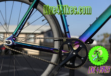 Load image into Gallery viewer, Golden Cycles Uptown Track Bike Fixed Gear Single Speed Bicycle Neo Chrome -Live4Bikes