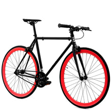 Load image into Gallery viewer, Golden Cycles Viper Fixie Fixed Gear -Black Red