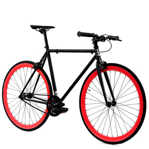 Golden Cycles Viper Fixie Fixed Gear -Black Red