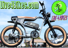 Load image into Gallery viewer, Golden Cycle Panthro motor Style Ebike | 750w Moped Style Electric