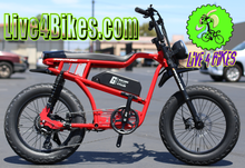 Load image into Gallery viewer, Golden Cycle Panthro motor Style Ebike | 750w Moped Style Electric