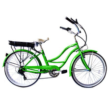Load image into Gallery viewer, Micargi Bali Electric Beach Cruiser 7 Speed Pedal Assist
