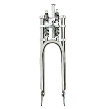 Load image into Gallery viewer, Micargi FK-GTS640305145D8 26'' Over and Under Dual Spring Adjustable Classical Fork for Disc Brake 1-1/8" (28.6mm)