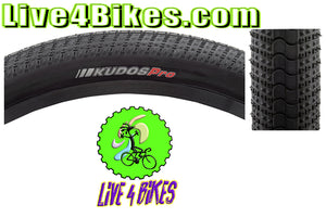 Kenda Kudos Pro 20x1.75 Tubeless Ready 100psi 120TPI Racing BMX tire- Live 4 Bikes