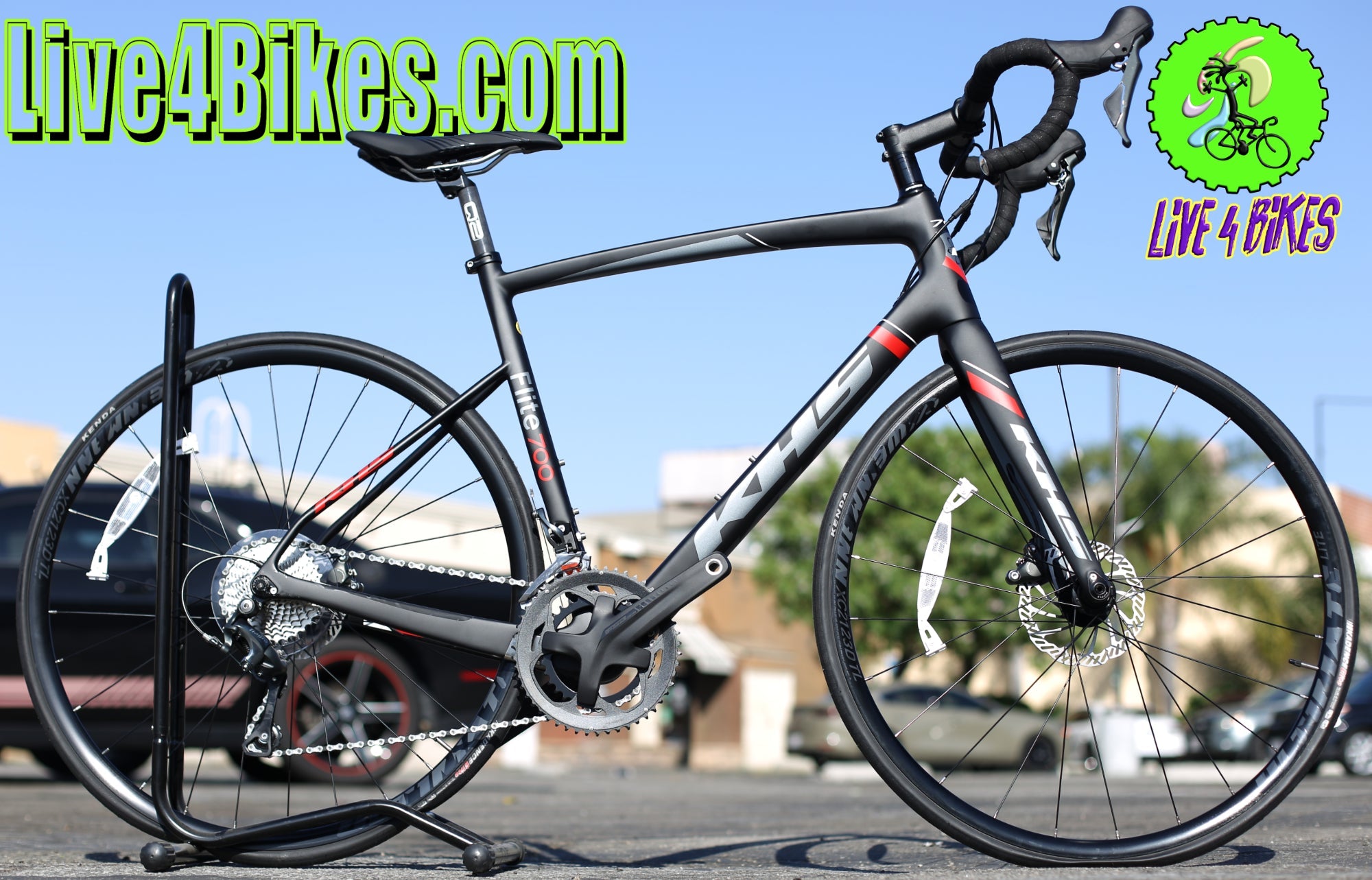 Flite 700 Road Bike Hydraulic Disc brakes Shimano Tiagra LIVE 4 BIKES