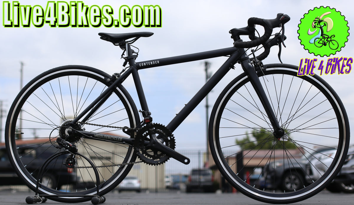 Kids Road Bike | Golden Cycle Contender | XS 45cm – LIVE 4 BIKES