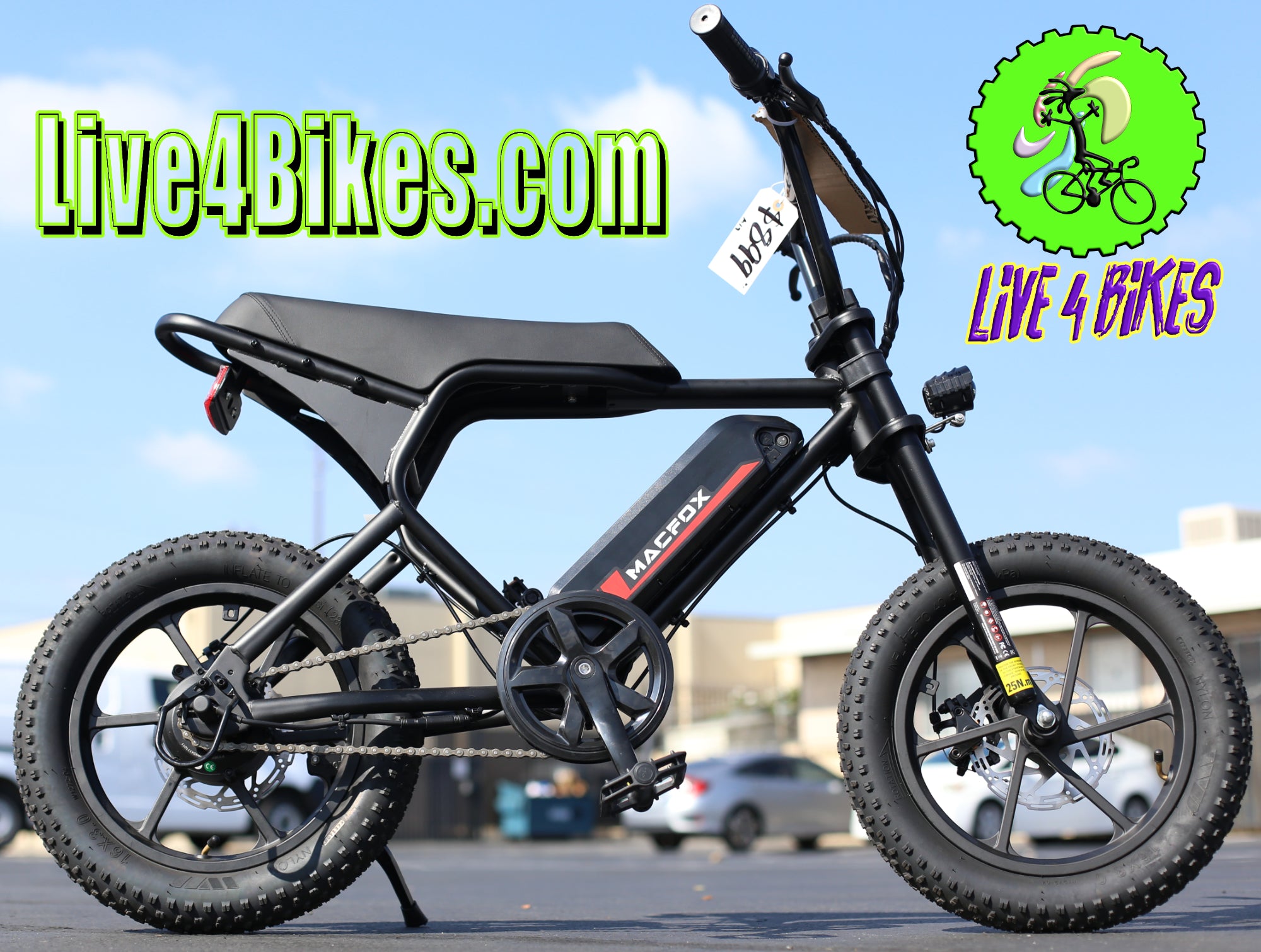 MacFox M19 ebike Black  | 16 IN small E-bike