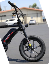 Load image into Gallery viewer, MacFox M19 16in ebike electric| 16 IN Moped Motor Style