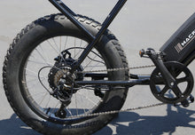 Load image into Gallery viewer, MacFox X1 ebike  Black Brown | Moped Motor Style Ebike