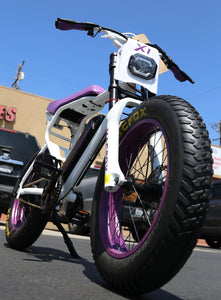 MacFox X1 ebike electric White / Purple