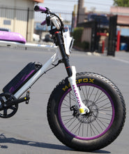 Load image into Gallery viewer, MacFox X1 ebike electric White / Purple