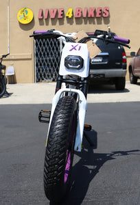 MacFox X1 ebike electric White / Purple