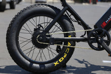 Load image into Gallery viewer, MacFox X1 ebike  Black  | Moped Motor Style Ebike