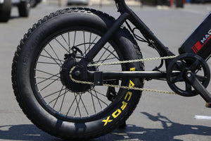 MacFox X1 ebike  Black  | Moped Motor Style Ebike