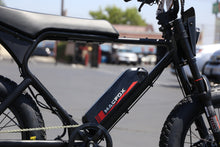 Load image into Gallery viewer, MacFox X1 ebike  Black  | Moped Motor Style Ebike