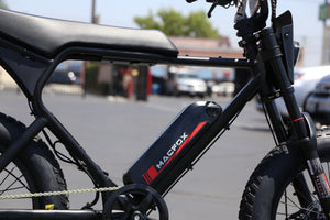 MacFox X1 ebike  Black  | Moped Motor Style Ebike
