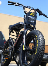 Load image into Gallery viewer, MacFox X1 ebike  Black  | Moped Motor Style Ebike