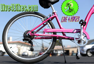 Manhattan Smoothie low Step-Through 7 speed aluminum Bike  -Live4Bikes