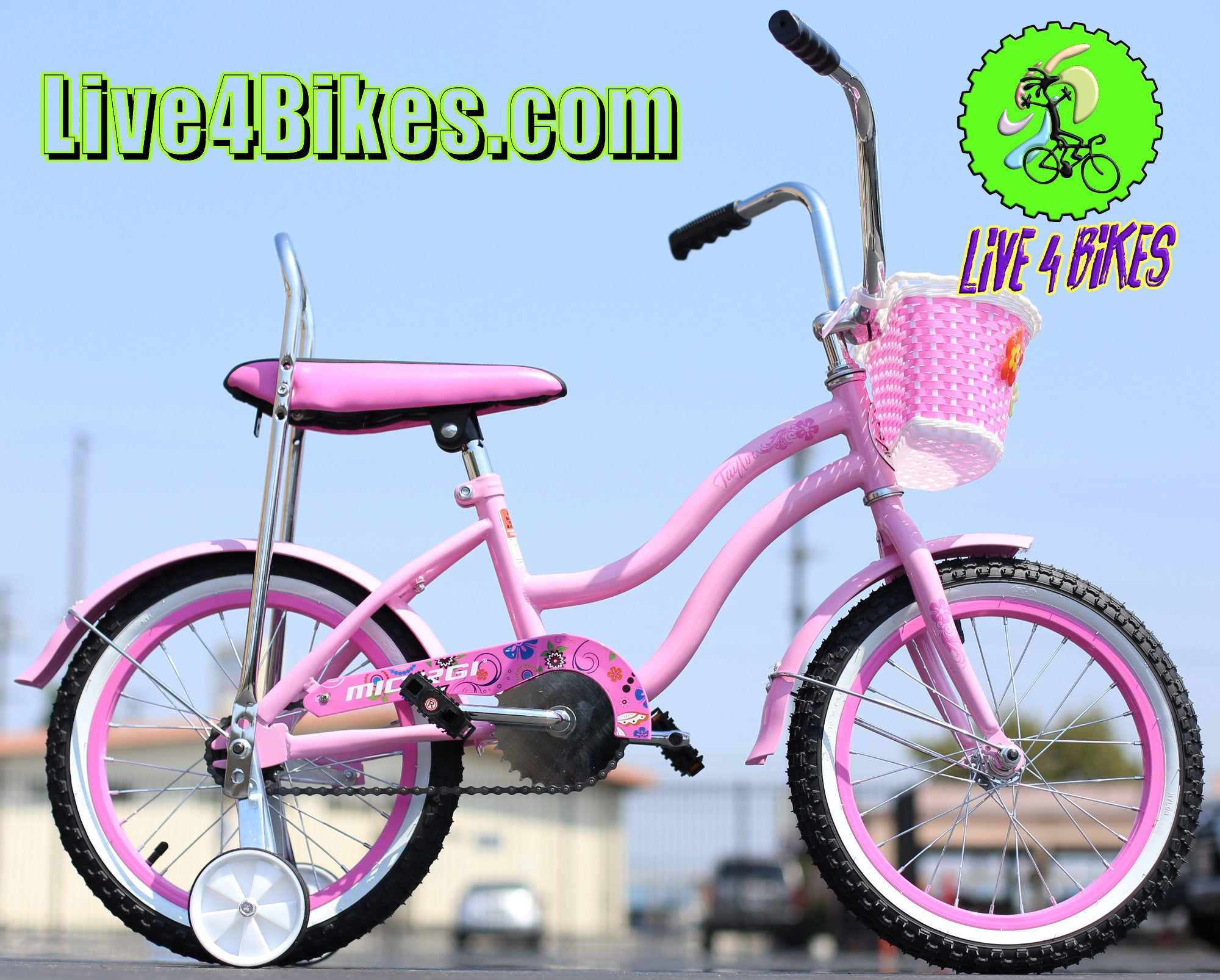 Micargi Taylor 16in Kids bike | 16 inch Pink – LIVE 4 BIKES