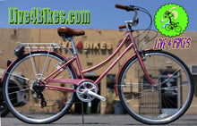 Load image into Gallery viewer, Micargi Roasca V7 Women City Cruiser 700c 7 speed City Bicycle Hybrid -Live4Bikes