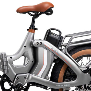 Mihogo LX 4.0 Dual Battery Electric 750 watt 100+ miles Folding BIke - Live 4 Bikes
